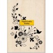 98702-DD Bloemenhoek met Vogeltje