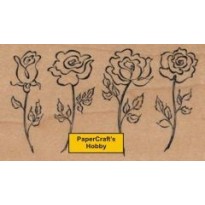 K-2291 Four Brushed Roses