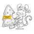 A139 Henry Mouse Eating Large Cookie