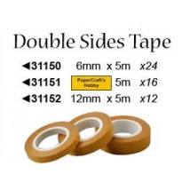Dubbelzijdig tape, breed