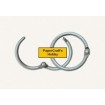 Custom Binding Ring Small Antiek Zilver