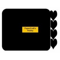 Clear Book Mini Heart Tabs