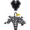 CR1209 Bloemenmand Label