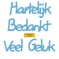 LR0221 Bedankt - Geluk