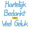 LR0221 Bedankt - Geluk