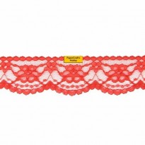 Ribbon Red Lace
