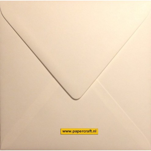 Vierkante Envelop Creme 14 x 14