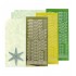 Star Sticker Stamp Set Green