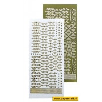 Star Sticker Mirror Gold