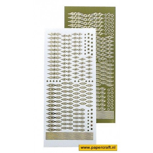 Star Sticker Mirror Gold